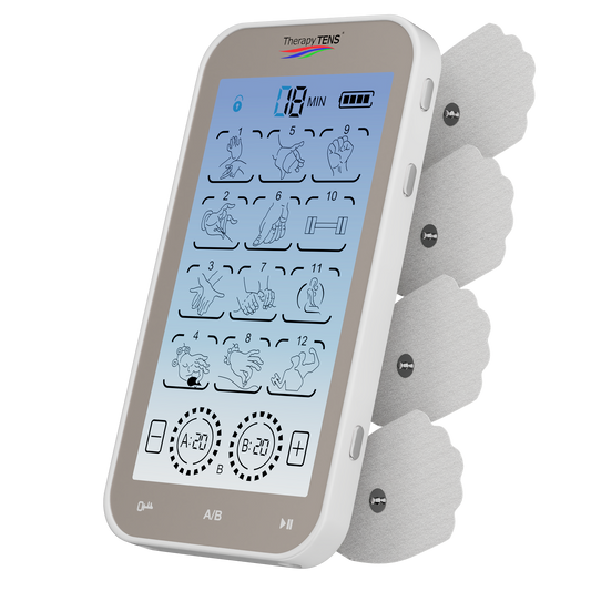 Therapy TENS Unit 4 Touch Screen Powerful Electronic Pulse Muscle Stimulator