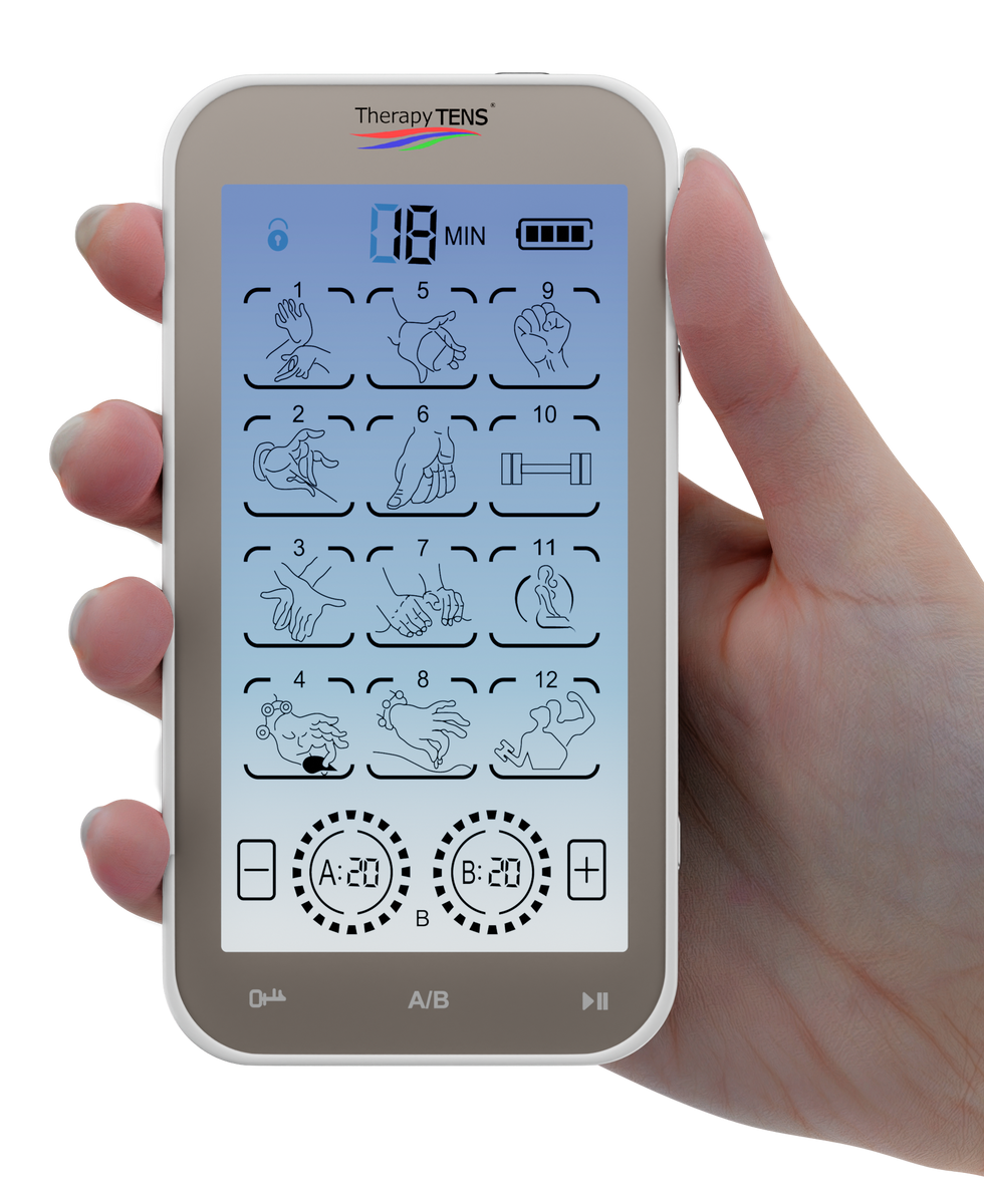 digital physical therapy tens unit device
