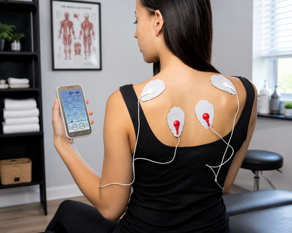 Therapy TENS Unit 4 Touch Screen Powerful Electronic Pulse Muscle Stimulator